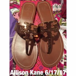 Brand new Tory Burch Moore Sandals Bronze size 9.5