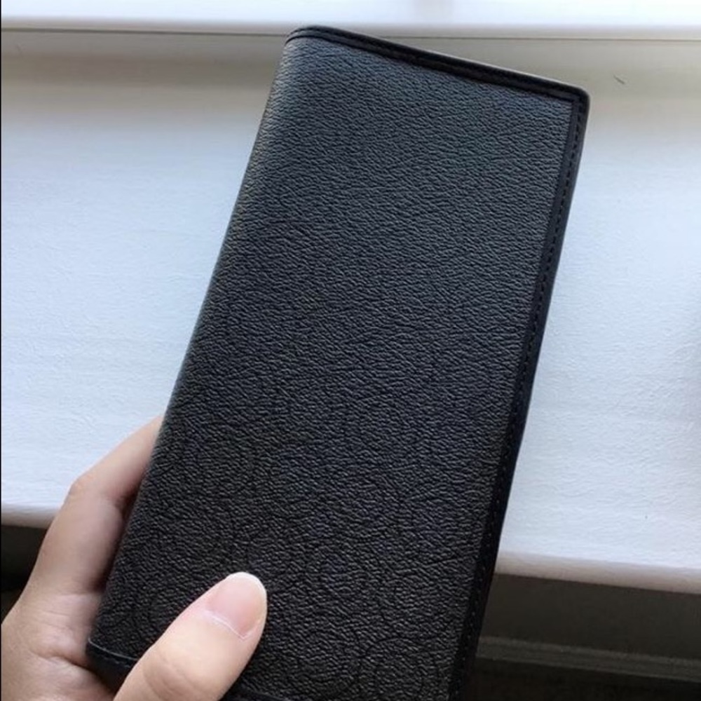 Coach Canvas Leather Bi-fold Wallet