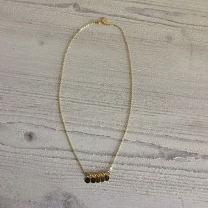 Maison Scotch gold necklace