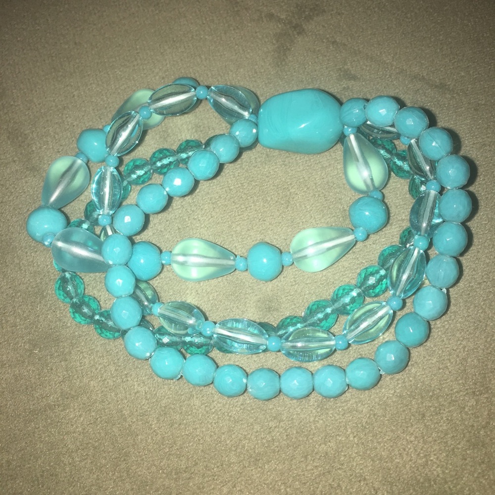 New York & Company 3 Strand Bracelet EUC