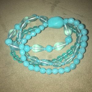 New York & Company 3 Strand Bracelet EUC