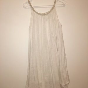 White Sun Dress/Bathing Suit Cover-Up