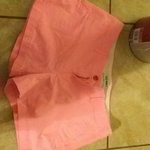 Old navy shorts pink size 10