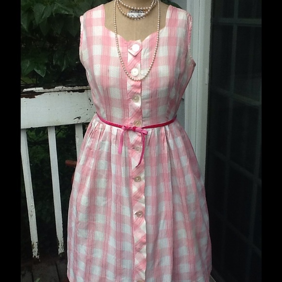 VTG 1950s Pin-Up Party/Day Dress - Picture 5 of 5
