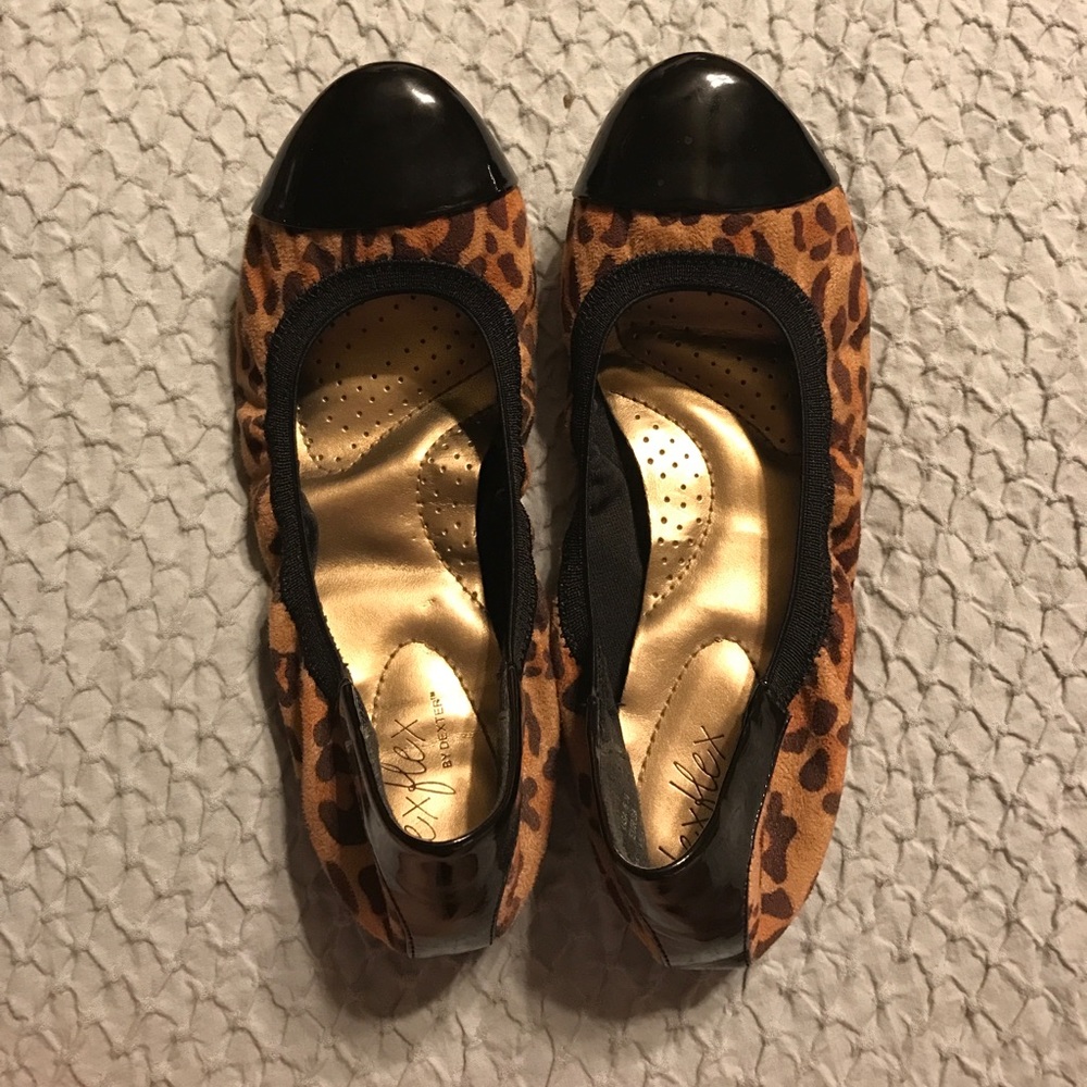Animal Print Flats