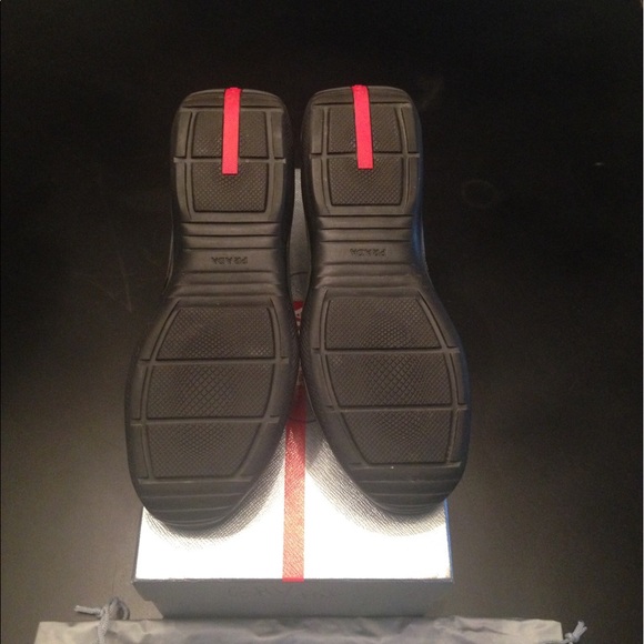 Men\'s Prada Shoes 10.5 gray/leather main image 6
