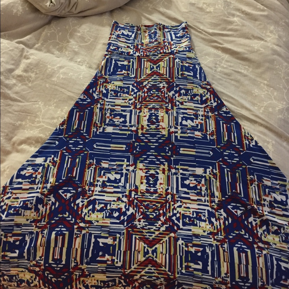 LulaRoe maxi skirt, like new condition