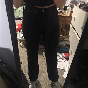black levi's high waisted