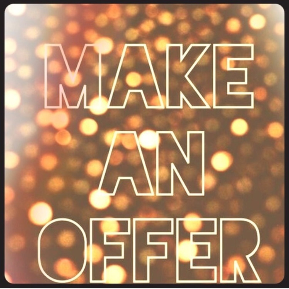 MAKE an OFFER 😃😃😃😃