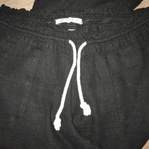 PRICE DROP! Roxy linen pants size medium
