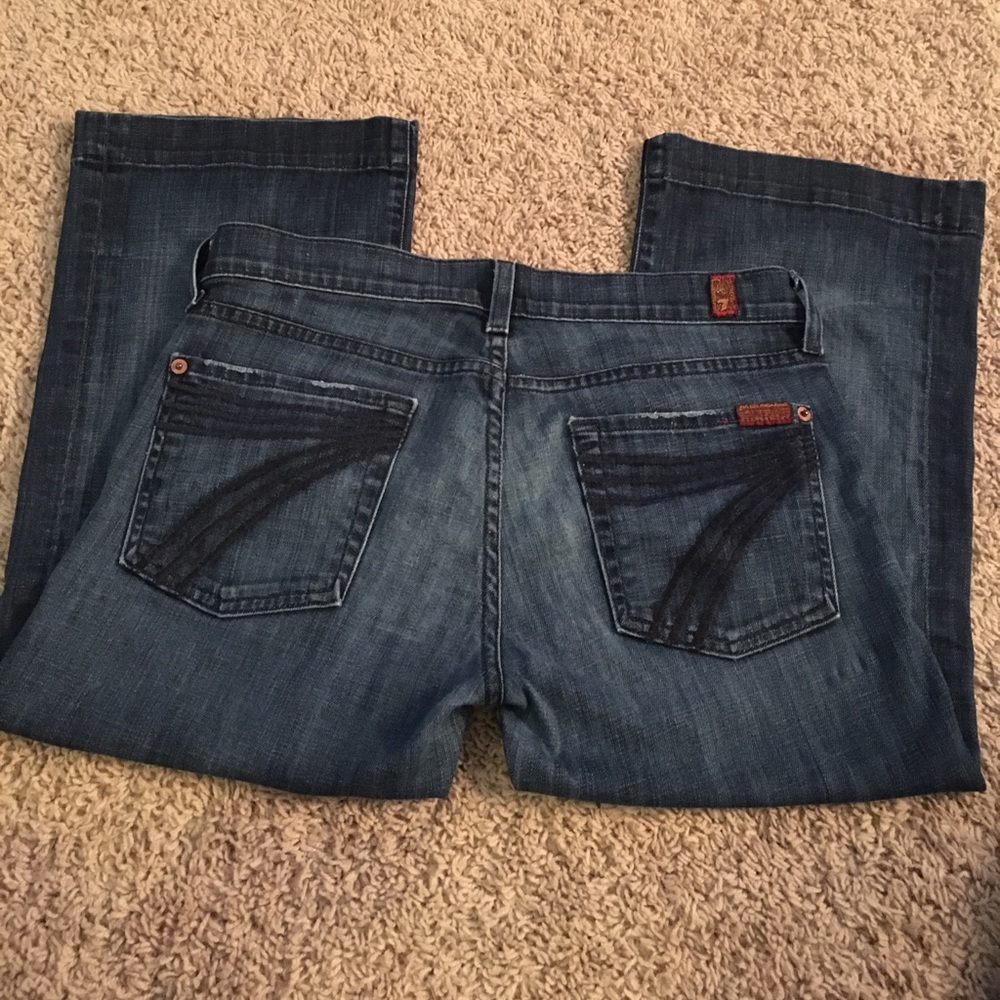 7 for all mankind Capri jeans
