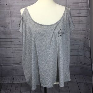 PINK Victoria's Secret Tops - VS Pink Cold Shoulder Top PINK Victoria's Secret Tops - VS Pink Cold Shoulder Top
