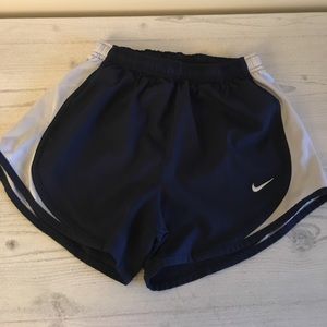 Navy blue Nike shorts