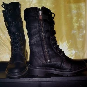 Demonia-RIVAL black vegan leather, New W/O tags
