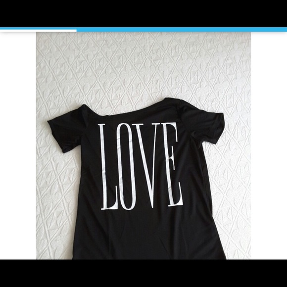 Cute off shoulder top Black or pink - Picture 6 of 8