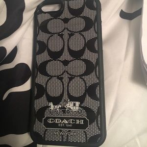 Coach phone case.