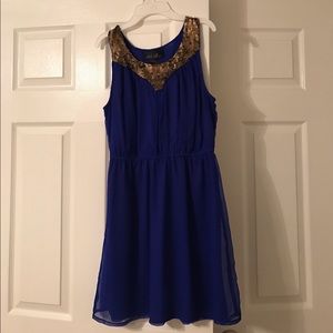 Blue Francesca's Party Dress