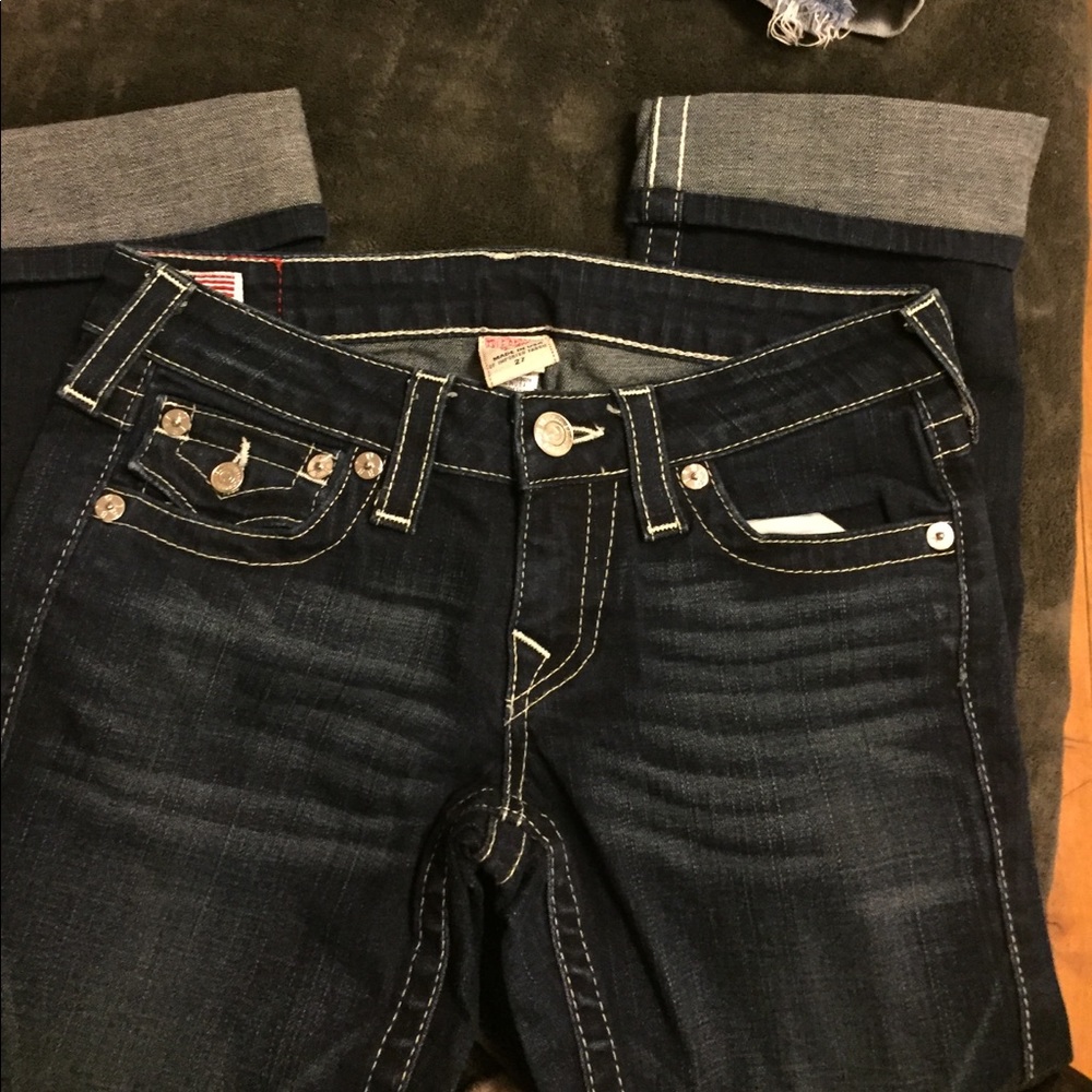 Great dark blue, clean cute jeans