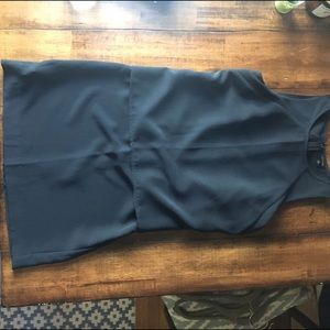 Navy blue Ann Taylor work dress
