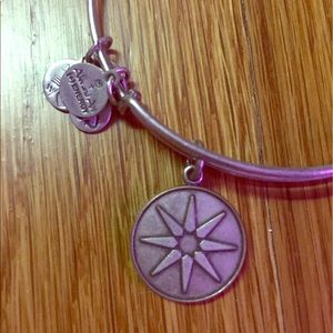 ALEX AND ANI Star of Venus Charm Bangle