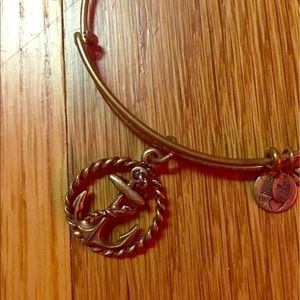 ALEX AND ANI Anchor Charm Bangle