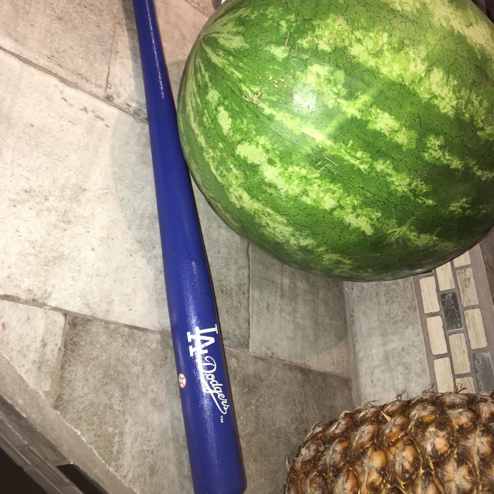 Small Dodger Baseball Bat