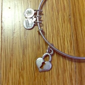 ALEX AND ANI Key to My Heart Charm Bangle