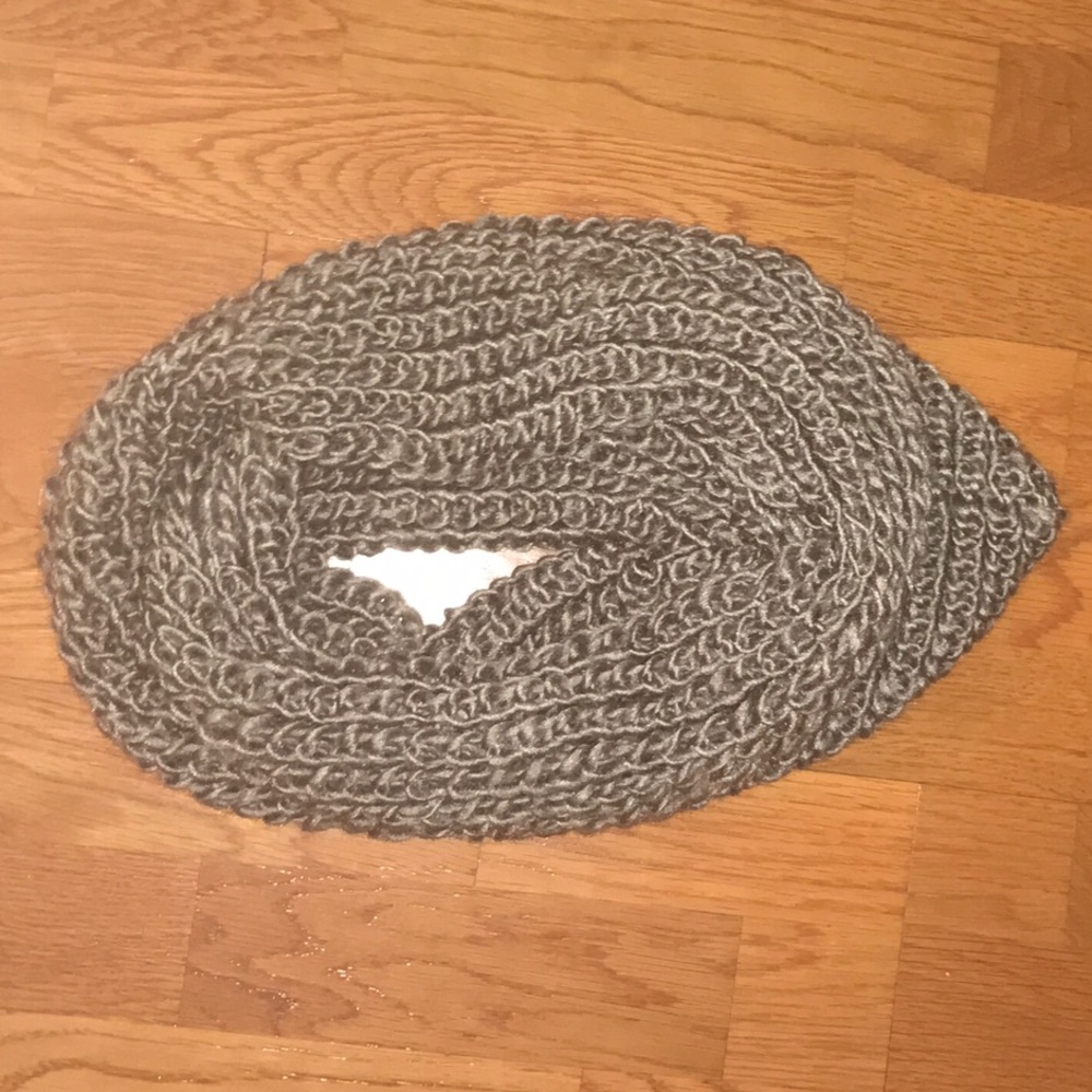Gray scarf