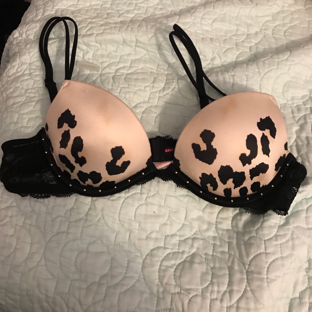 Pink bra 34a