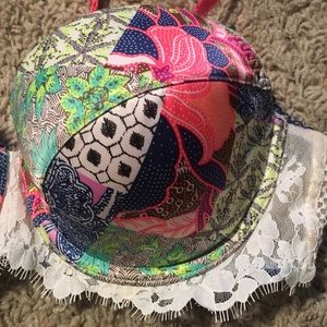 NWT VS Dream Angels Lined Demi Bra