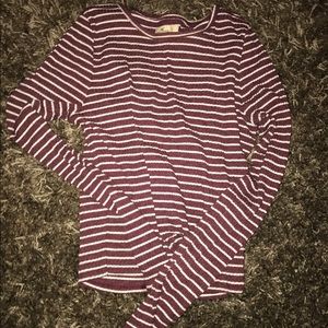 Hollister crop long sleeve