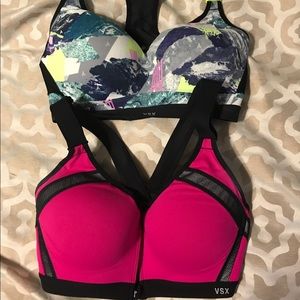 VSX sports bras size 32DD