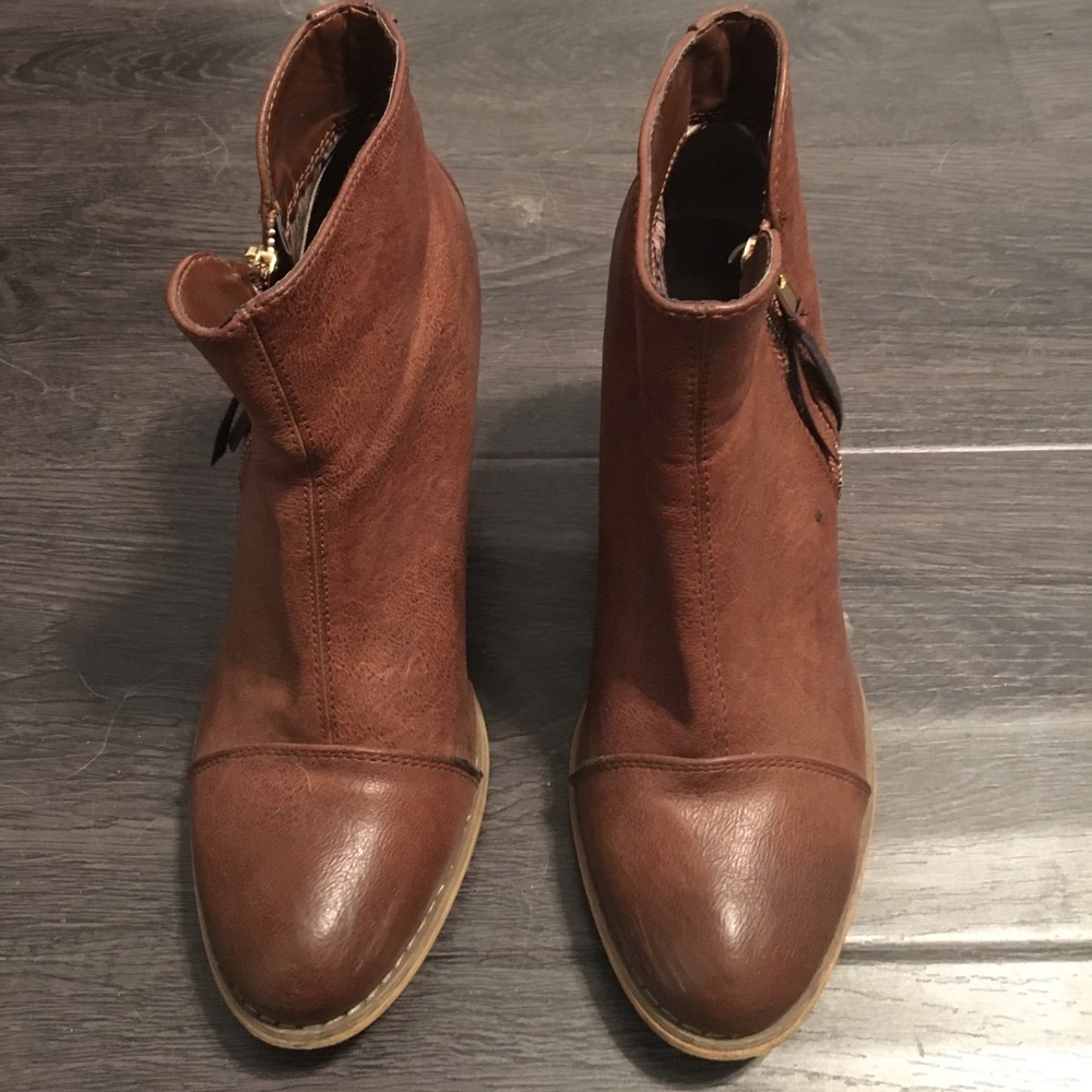 Brown Cathy Jean Booties