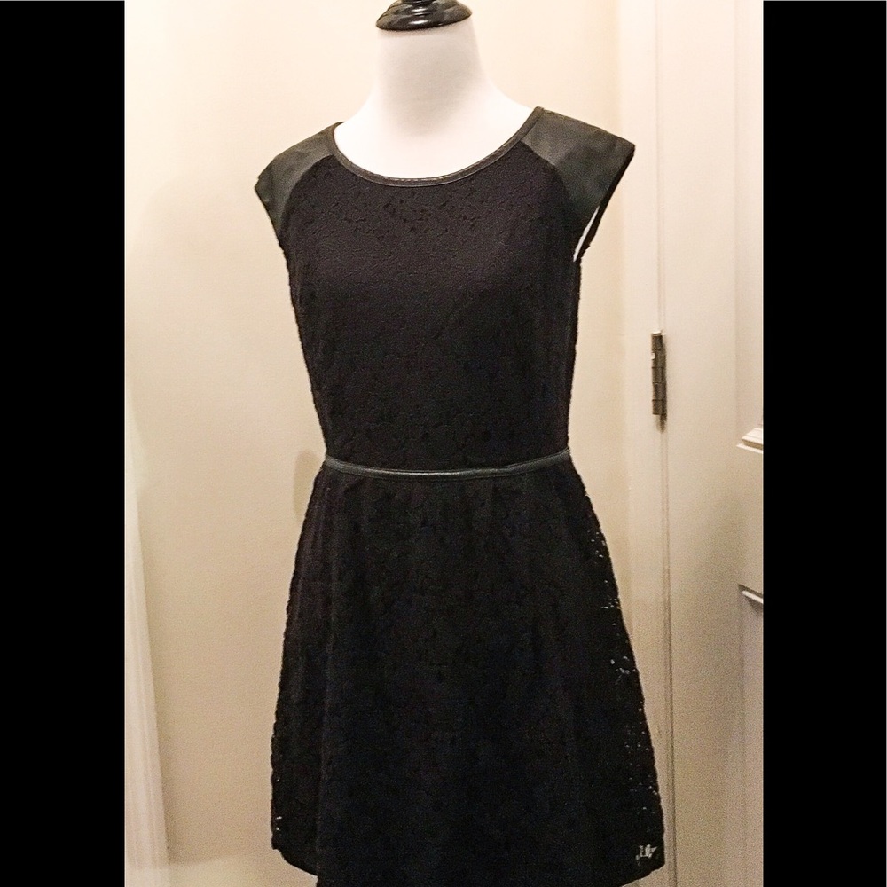 Speechless Black Lace Skater Dress Goth Punk