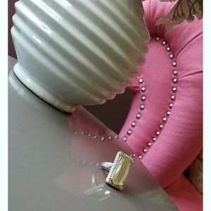 Large Silver Cocktail Ring