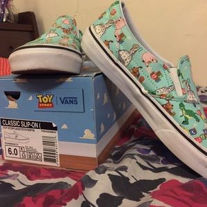 Toy Story Vans Slip Ons
