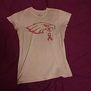 'eagles' breast cancer tee