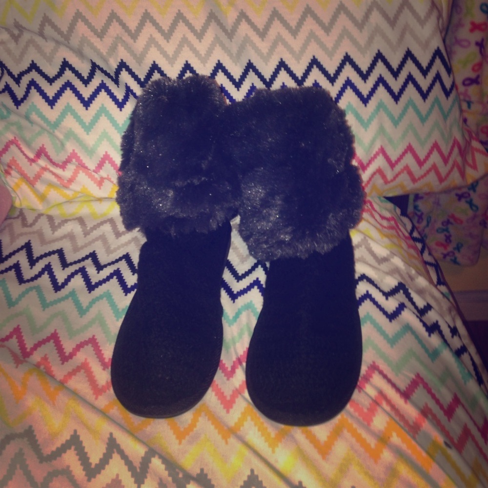 Black & Gray "A LA MODE" boots