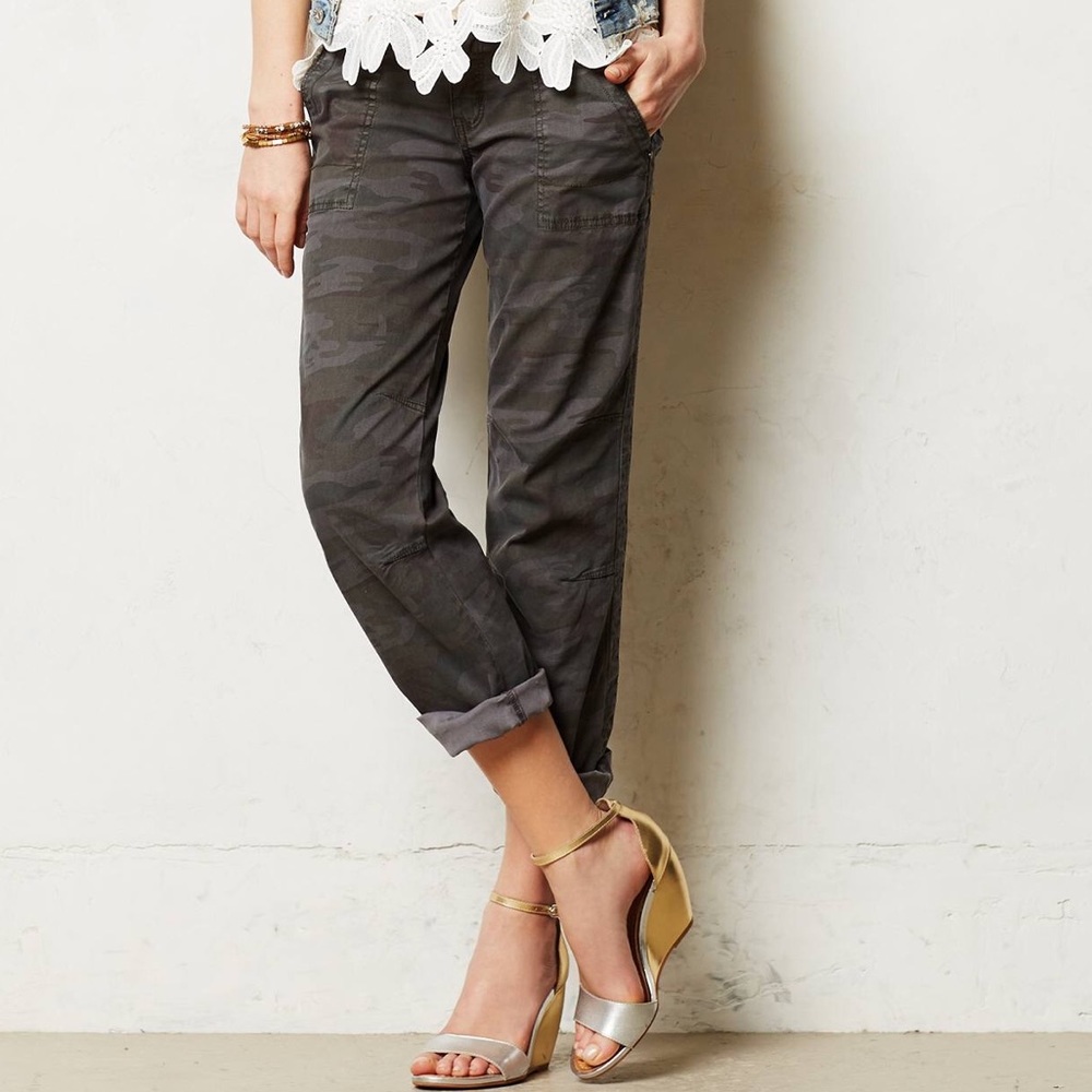 Sanctuary Clothing Camo Chinos | Anthropologie