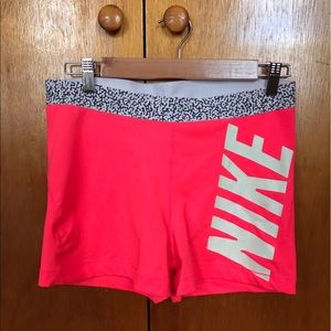 Pink Nike Running Shorts