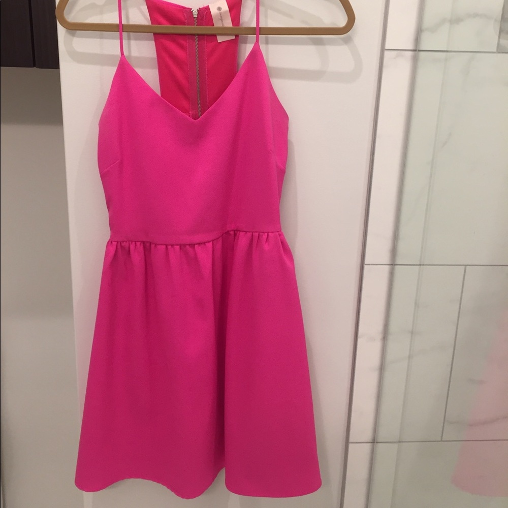 Pink dress from "Impeccable Pig"