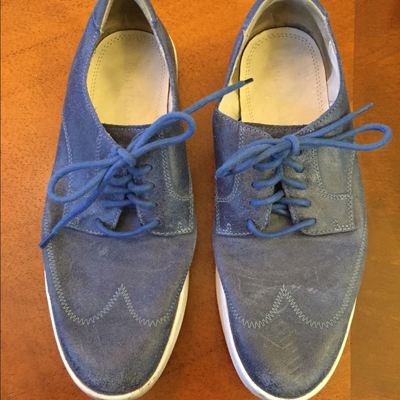 cole haan leather tennis shoes