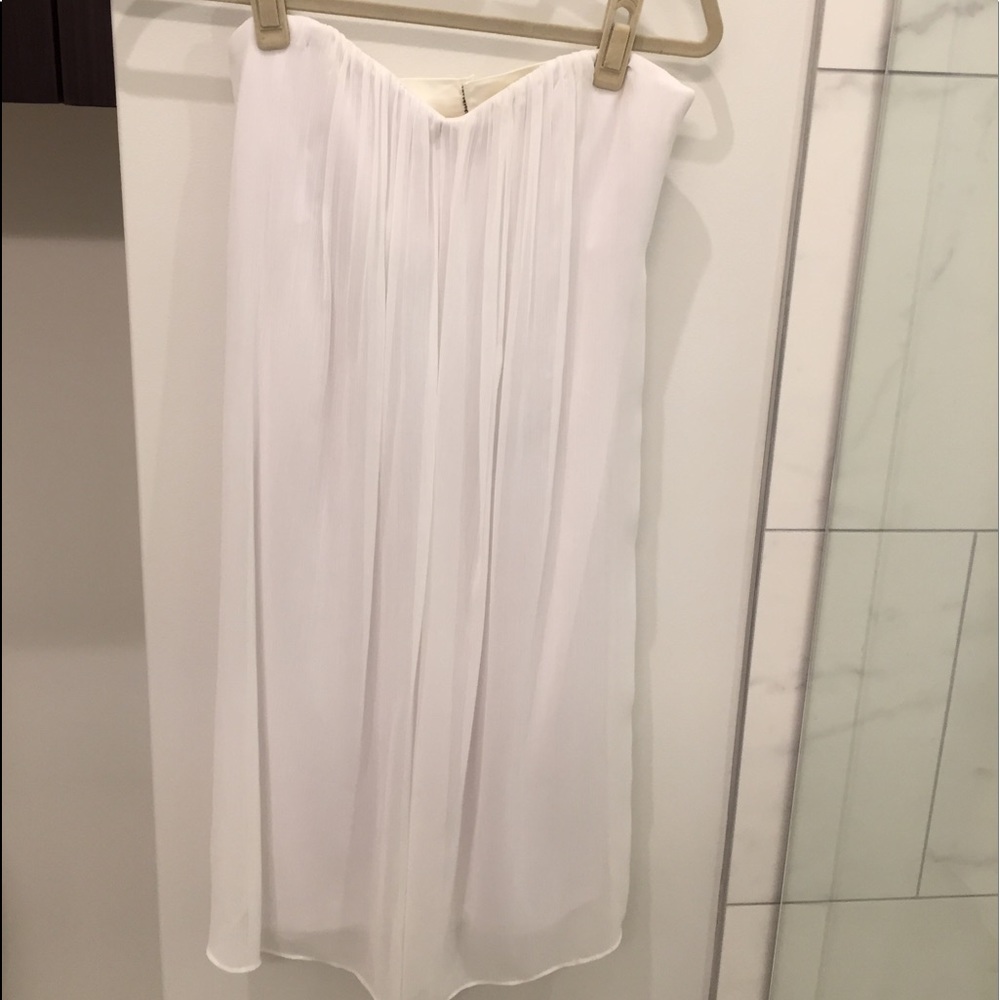 White "Alice and Olivia" dress