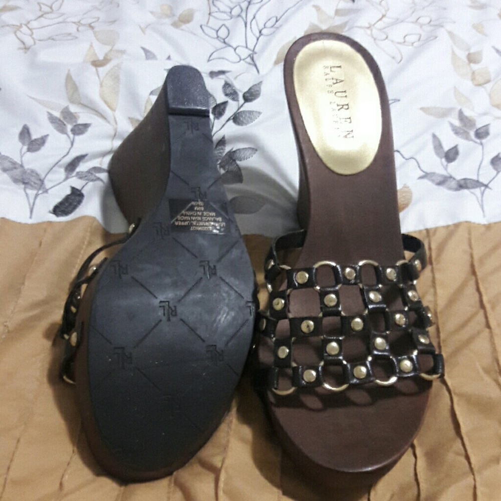 Lauren Ralph Lauren Wedge Sandal - Picture 3 of 3