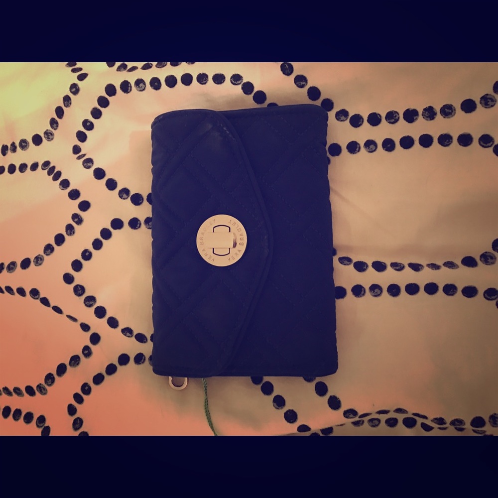 Blue Vera Bradley Wallet