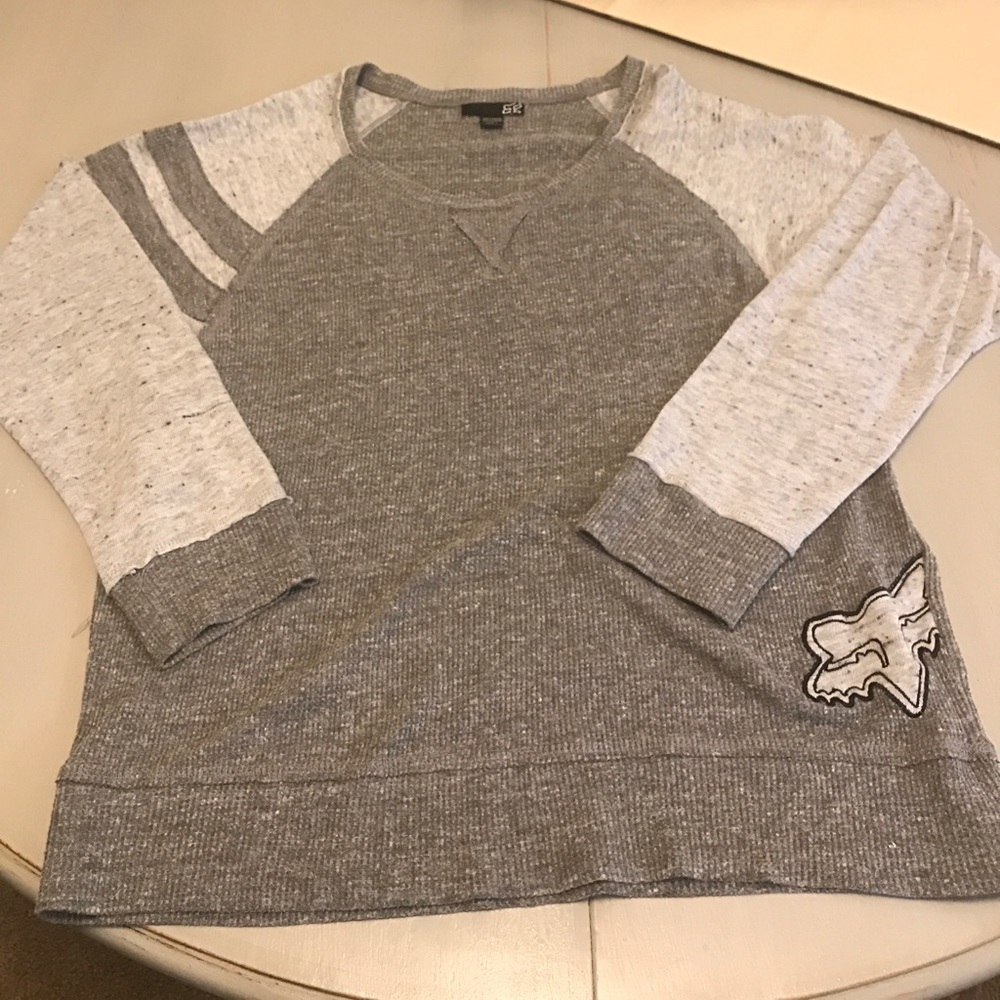 Fox baseball tee