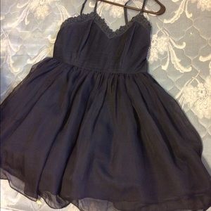 ModCloth Navy Tulle Dress