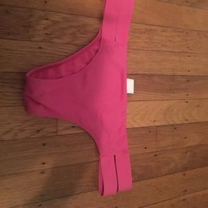 Pink cheeky Abercrombie bikini bottoms