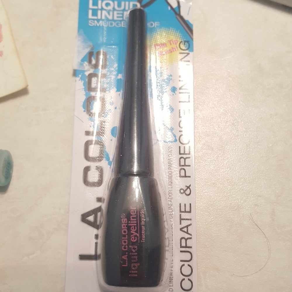 Black eyeliner