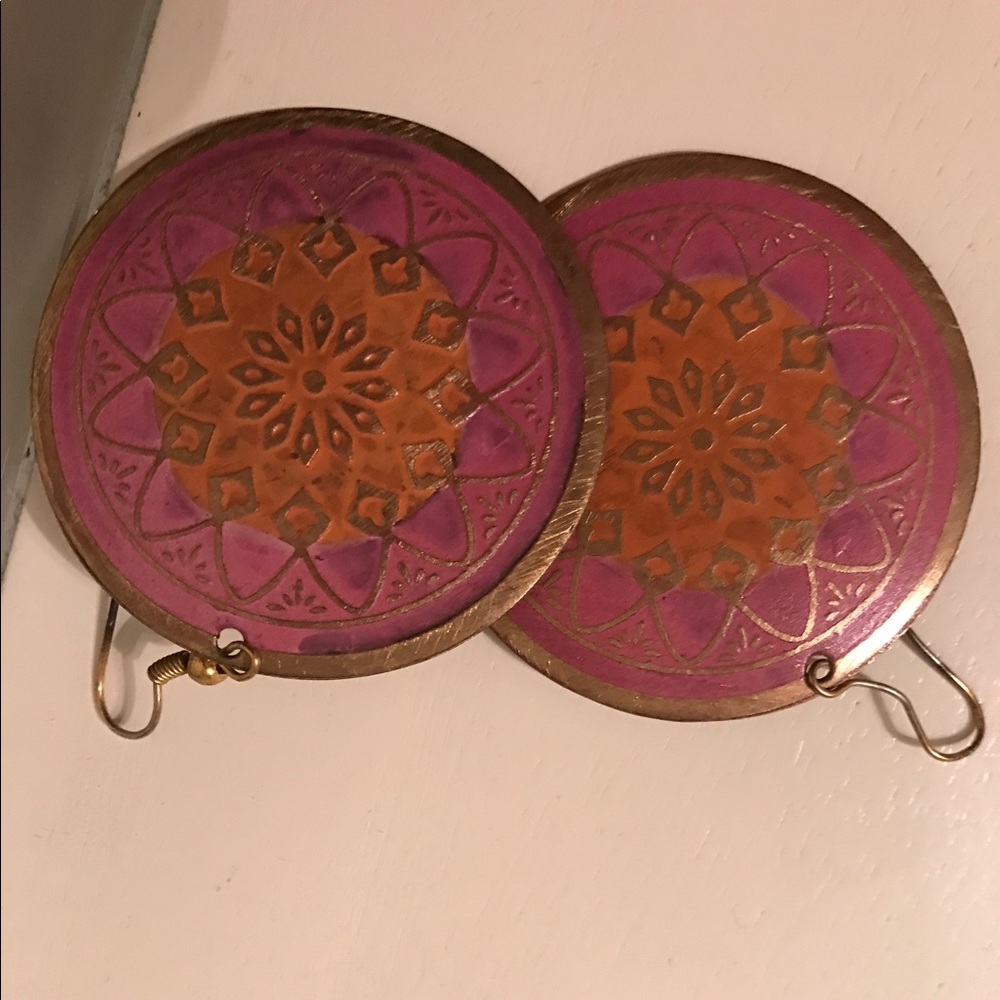 Spanish bangle earrings